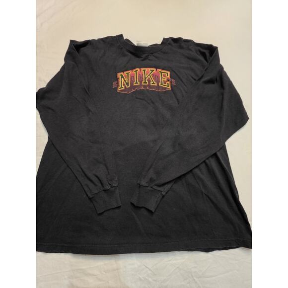 Vintage Nike Men's Size Xl Longsleeve Grey T-Shirt - Picture 5 of 6